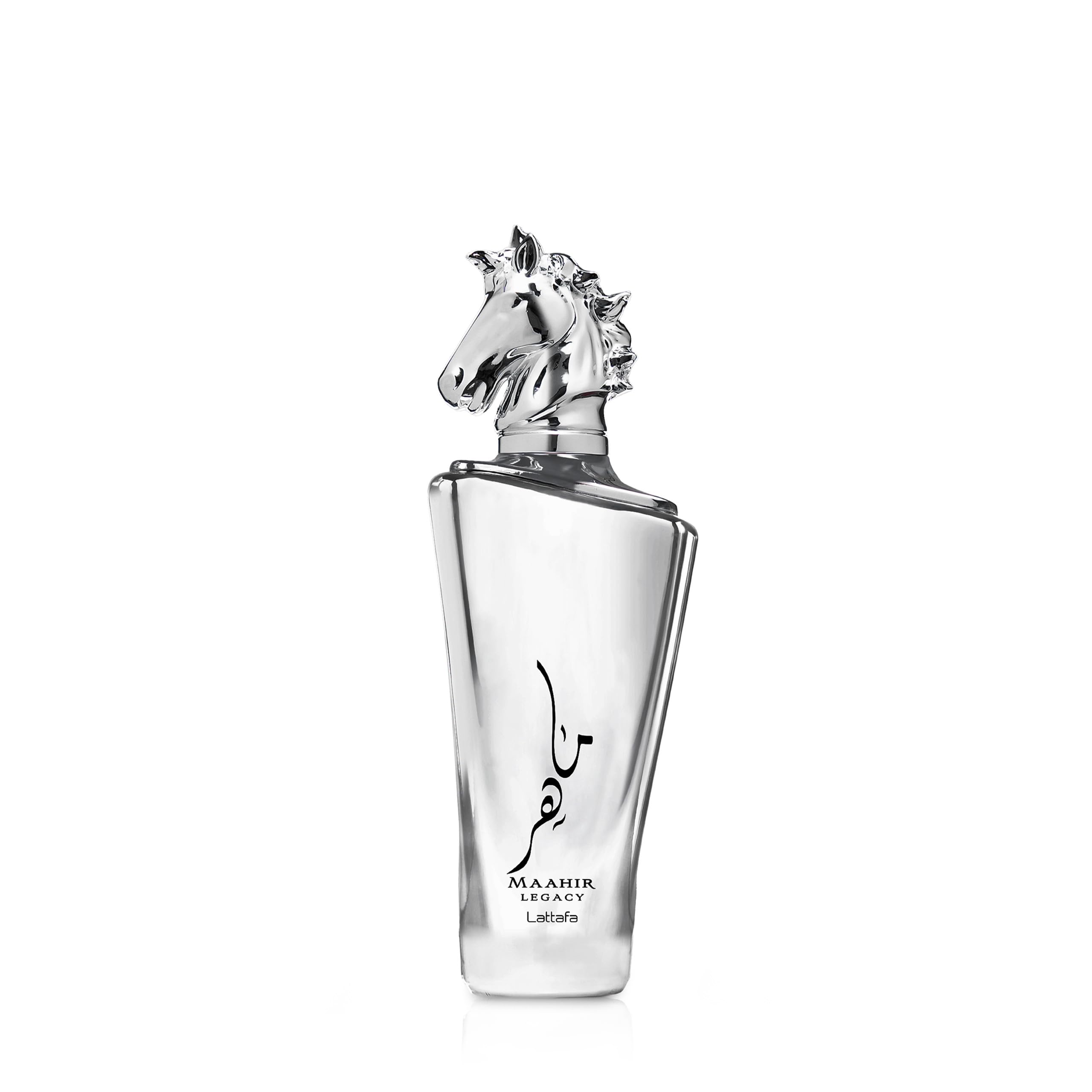 Lattafa Maahir Legacy - Aromático especiado, cítrico, madera ámbar - Eau de Parfum fragancia de larga duración para hombres, 3,40 onzas/3.4 fl oz