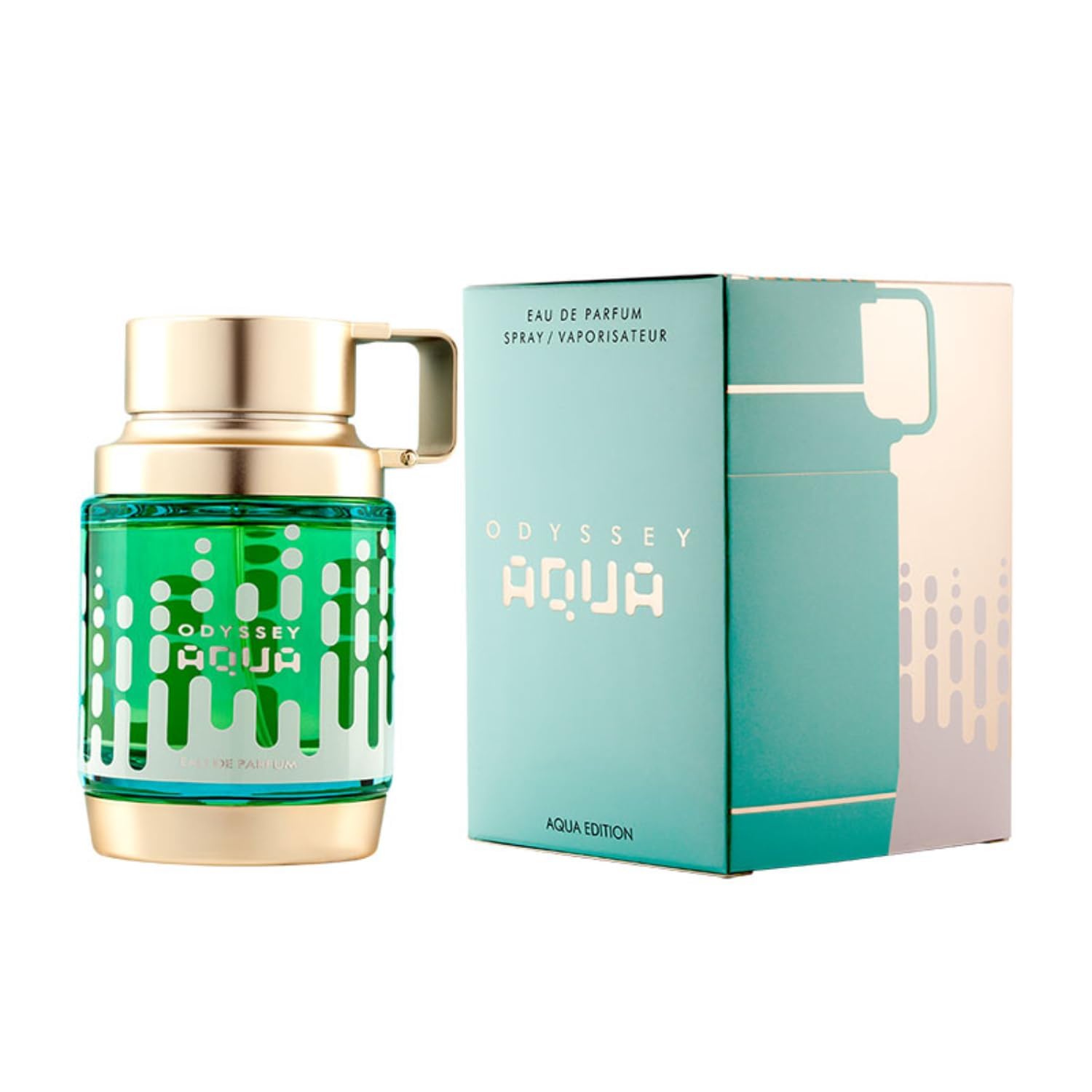 FURFITT Odyssey Aqua Edition para hombre Eau de Parfum Spray, 3,4 onzas