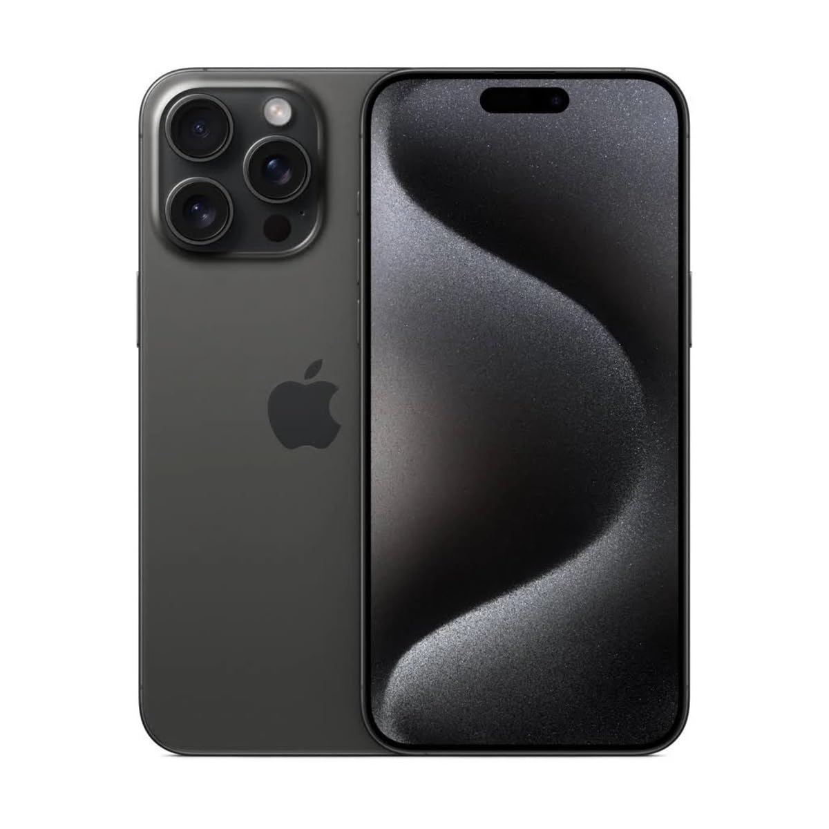 Apple iPhone 15 Pro Max, 256 GB, titanio negro - Libre (renovado)