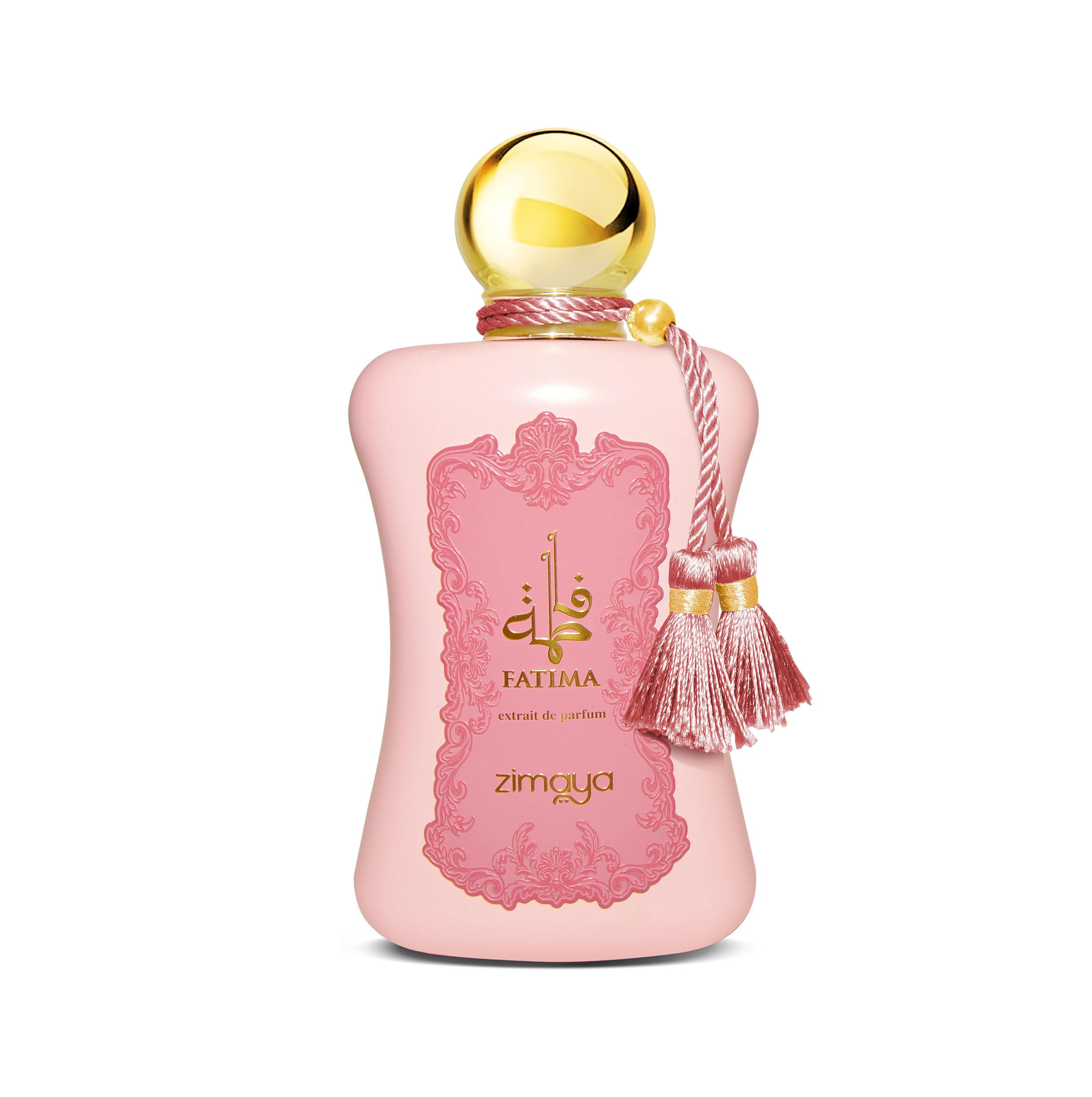 Zimaya Fatima Pink Pour Femme Eau De Parfum, 3,4 onzas líquidas