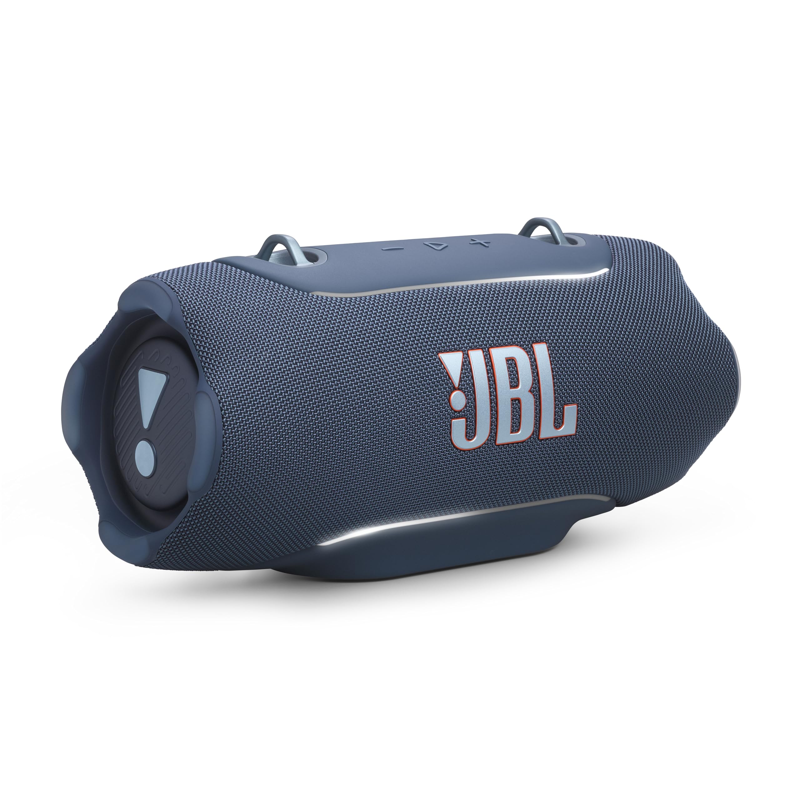 JBL Xtreme 5: altavoz portátil resistente al agua con sonido masivo y legendario JBL, iluminación ambiental, cómoda correa para el hombro, admite audio USB-C sin pérdidas, batería externa integrada y Auracast™ (azul)