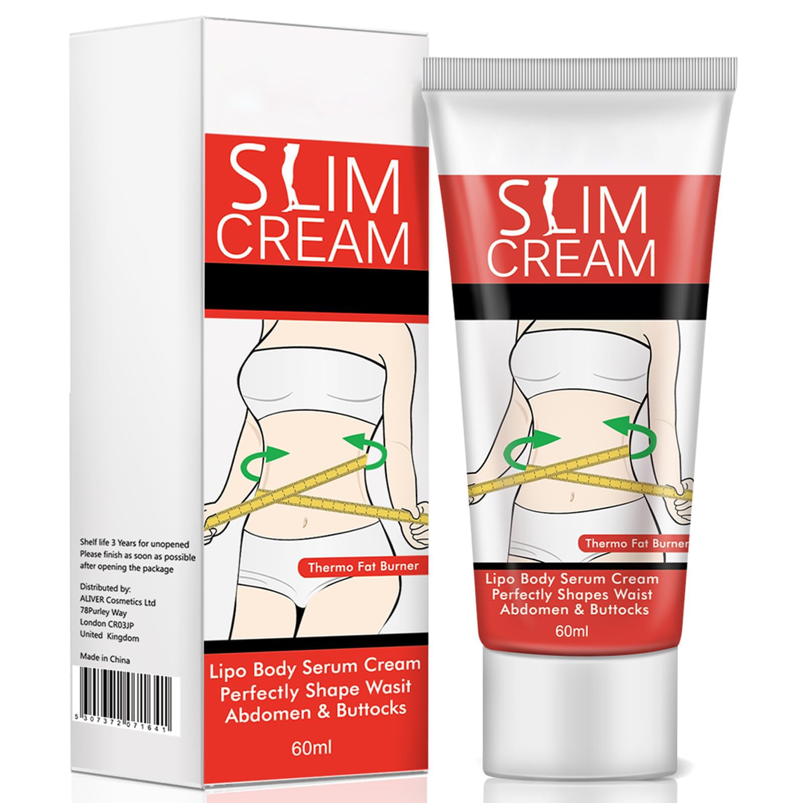 Crema caliente para el vientre, crema adelgazante para quemar grasa para estómago, cintura y glúteos, quemador de grasa del vientre para mujeres y hombres, crema hidratante reafirmante para pérdida de peso, crema para celulitis apretada, para todo tipo de piel