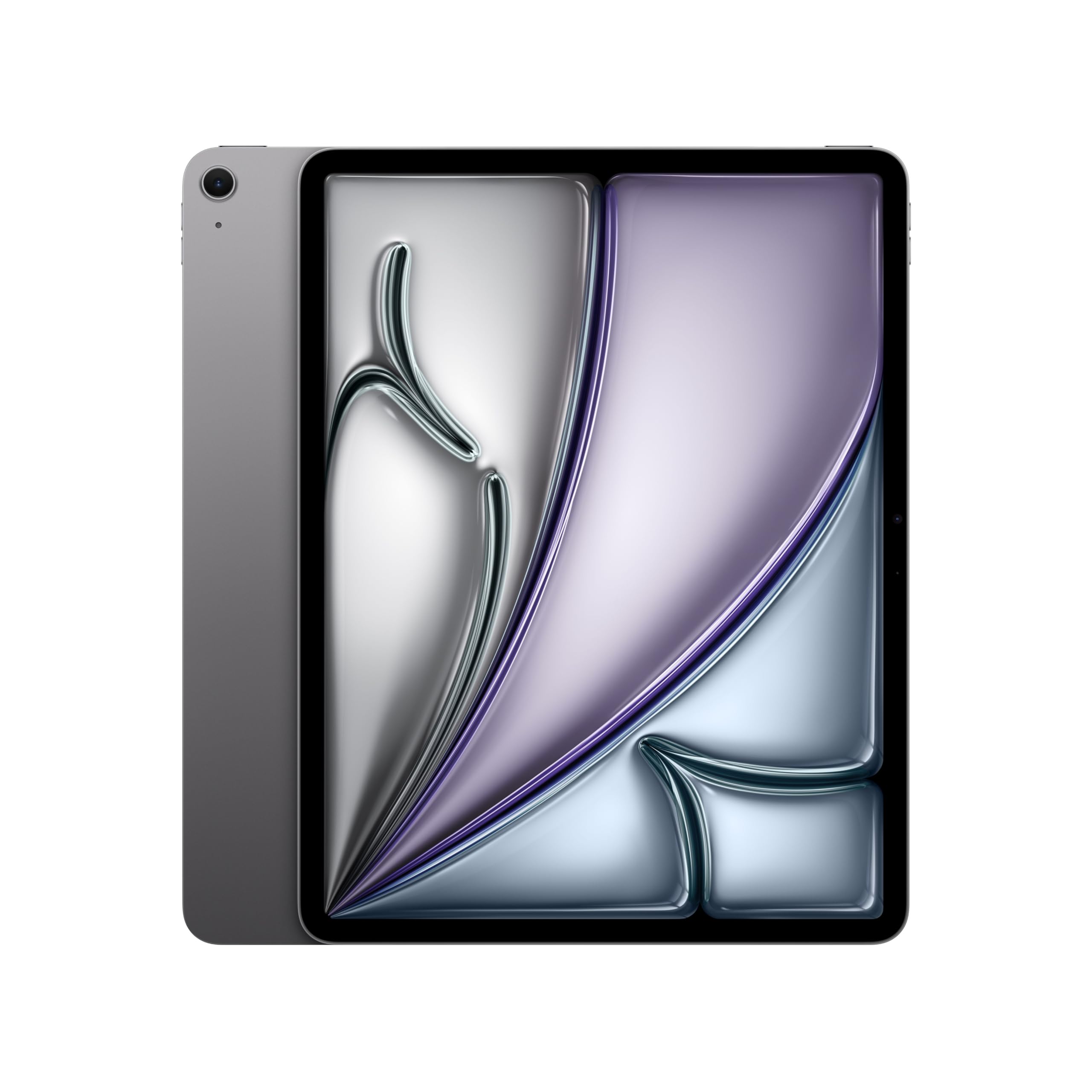 Apple iPad Air de 13 pulgadas (M4): pantalla Liquid Retina, 256 GB, cámara frontal/trasera de 12 MP, Wi-Fi 7 con Apple N1, Touch ID, batería que dura todo el día, gris espacial